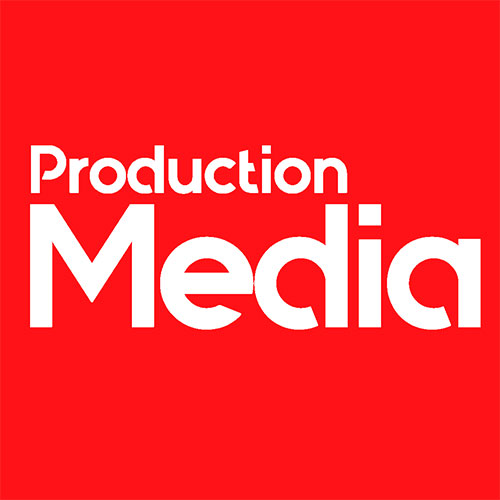Logo de Production Media, agence de production audiovisuelle corporate et médias